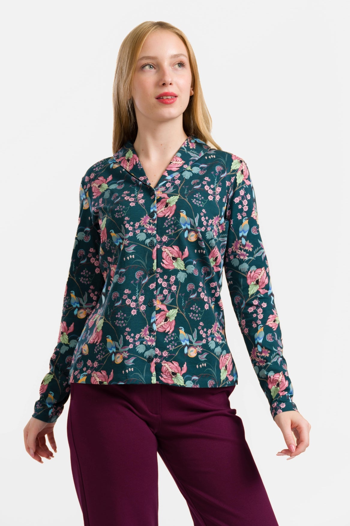 Iris Blouse met lange mouwen | Birdy
