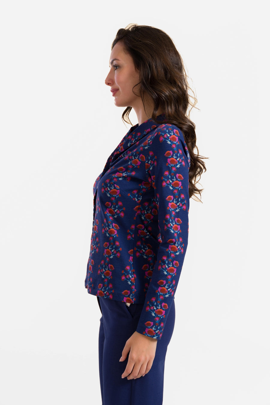 Iris Blouse Lange Mouw | Poppy