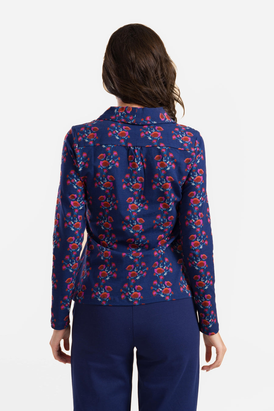 Iris Blouse Lange Mouw | Poppy