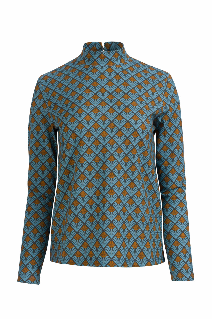 Kim Top | Jungle Groene Bloem