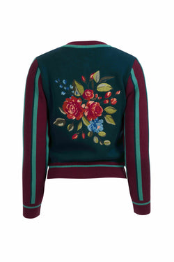 Gebreid vest | Herfstboeket