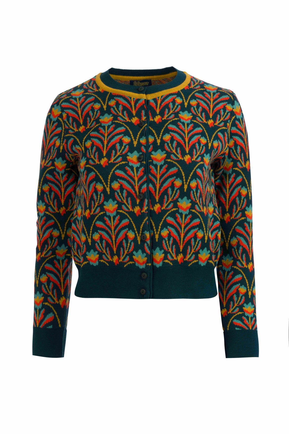 Gebreid Vest | Barock Flower