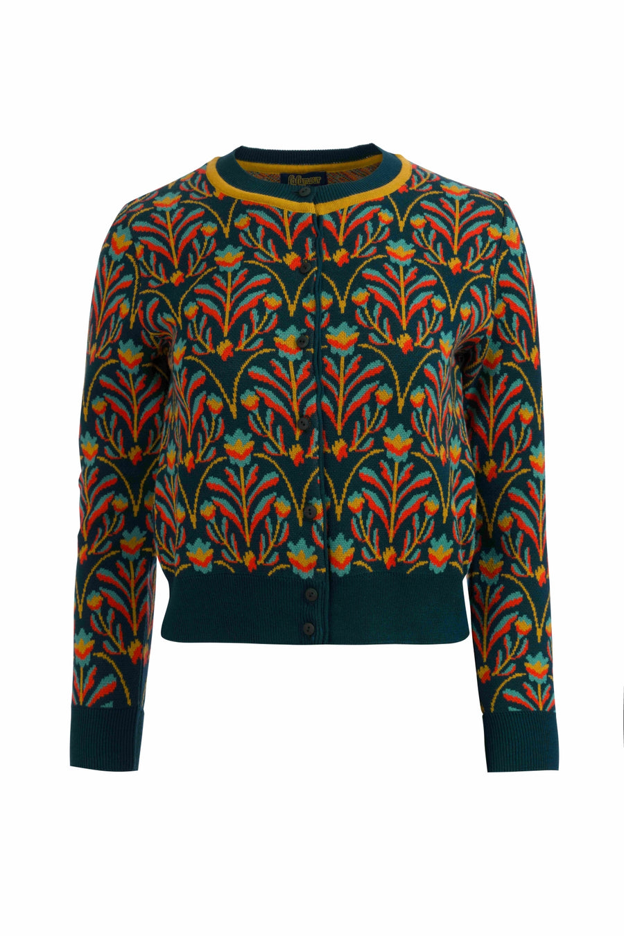 Gebreid Vest | Barock Flower