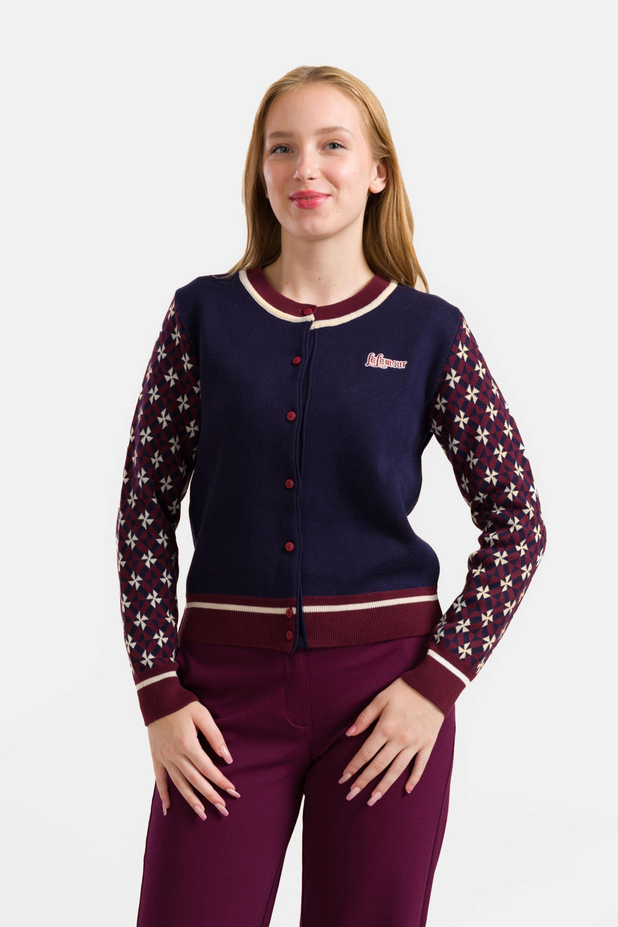 Gebreid Vest | Poppy