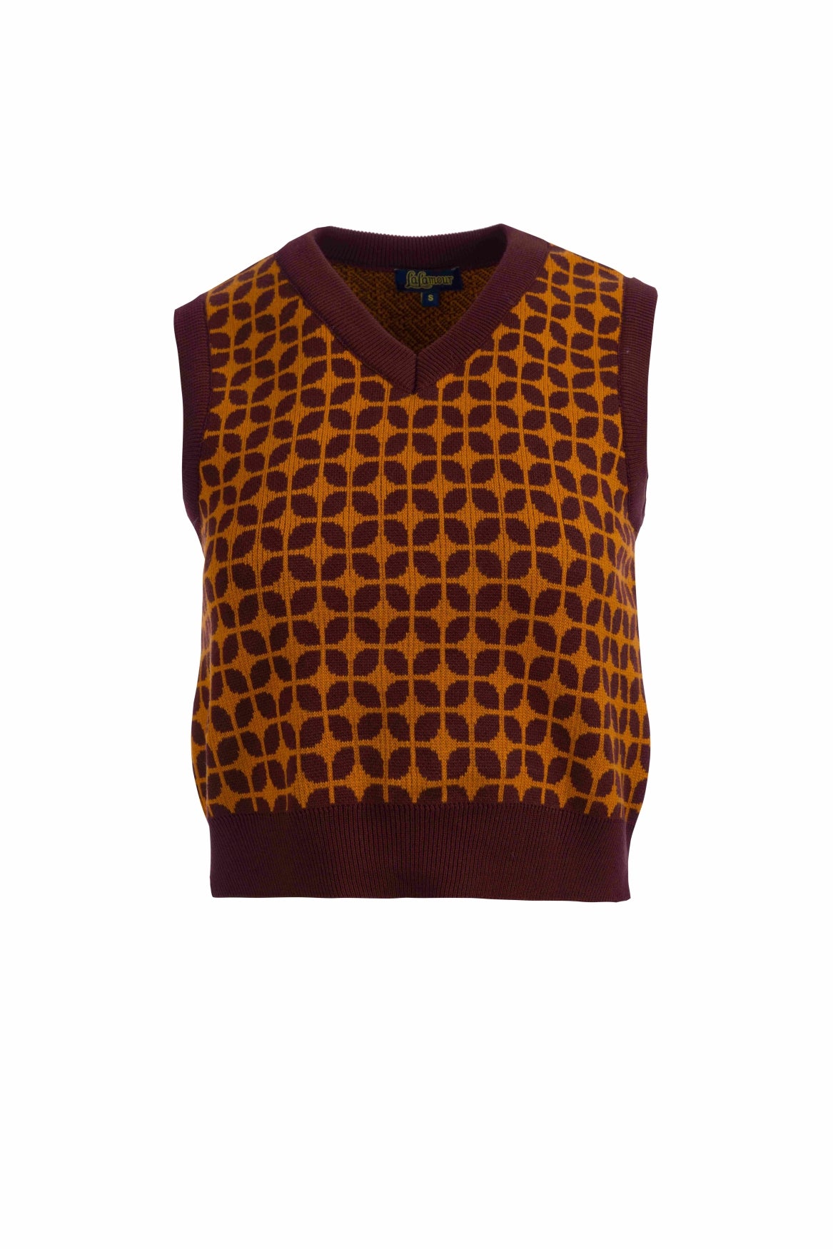 Gebreide kleding Spencer | Retro Bruin