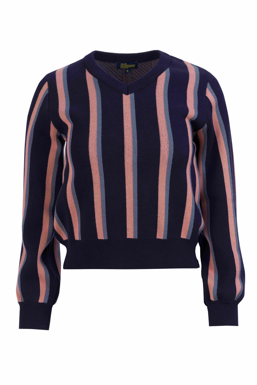 Gebreide Trui | Blue Stripes