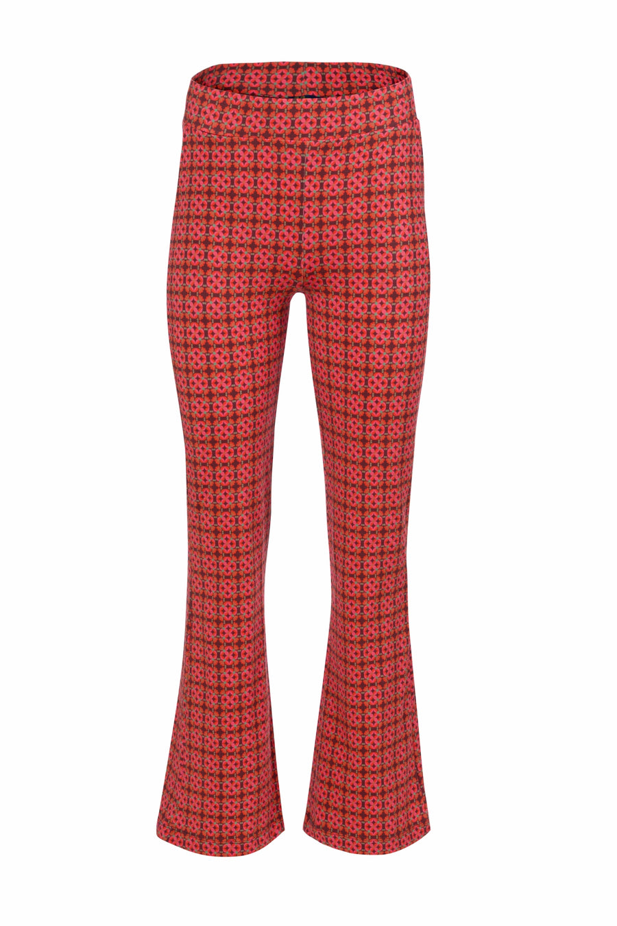 Lieke flared broek | Prachtige Port Tiles