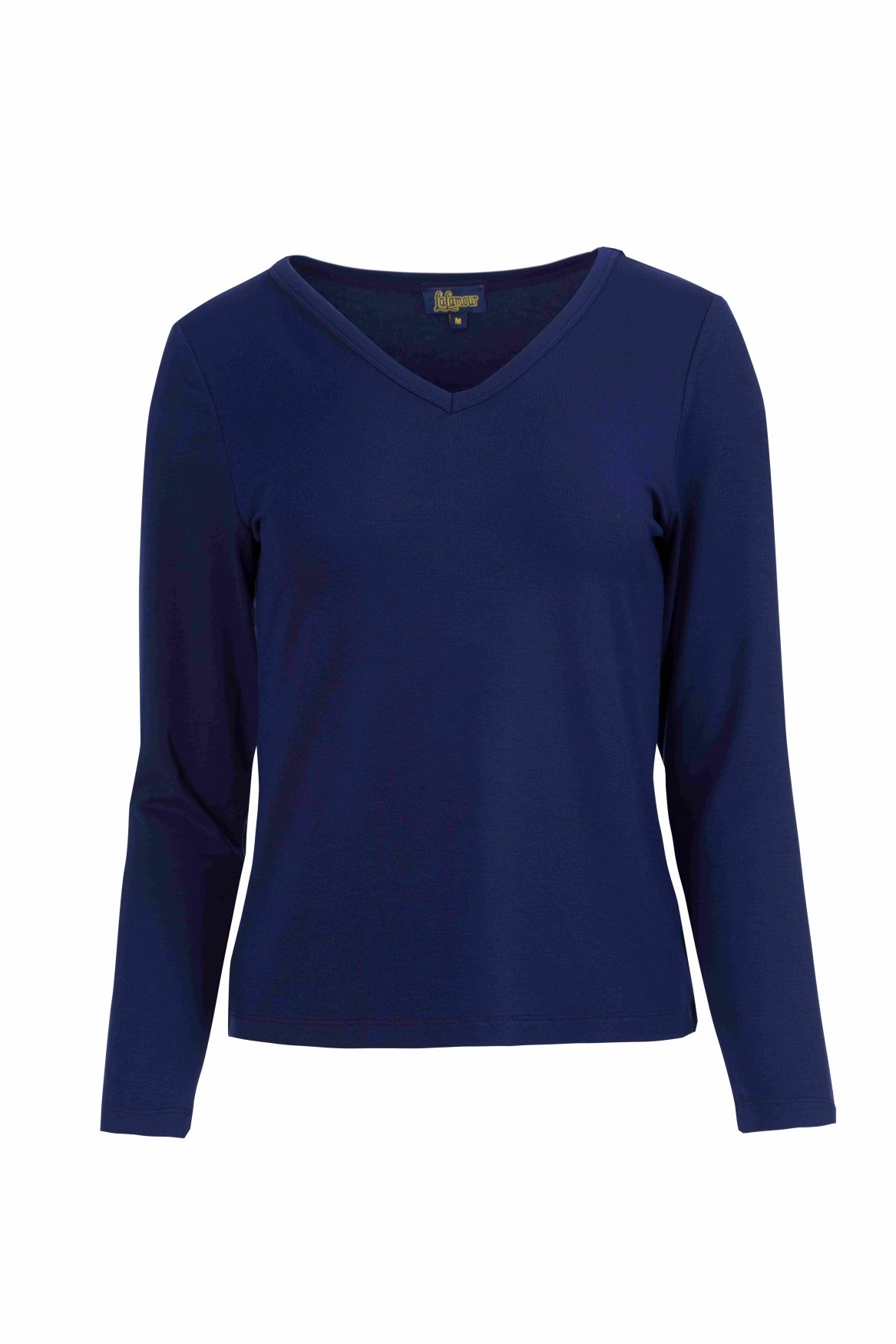 Lynn Top | Ecocovero Effen Blauw