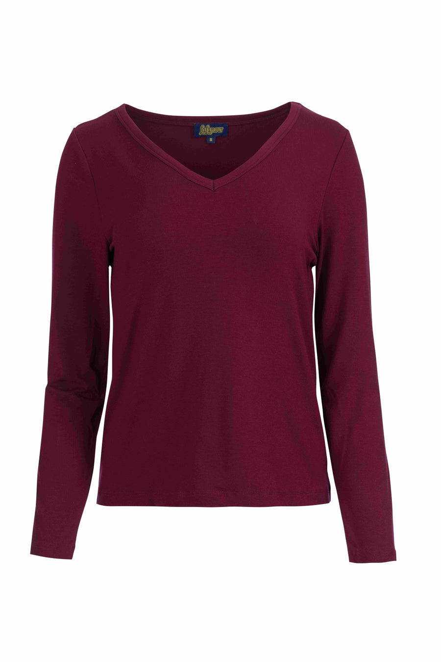 LynnTop | Ecovero Effen Bordeaux
