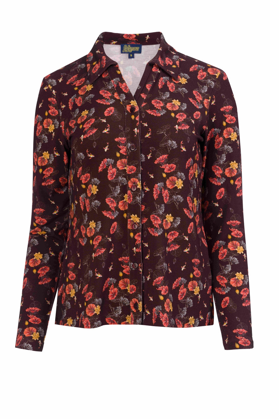 Anna Blouse met lange mouwen | Goudvis