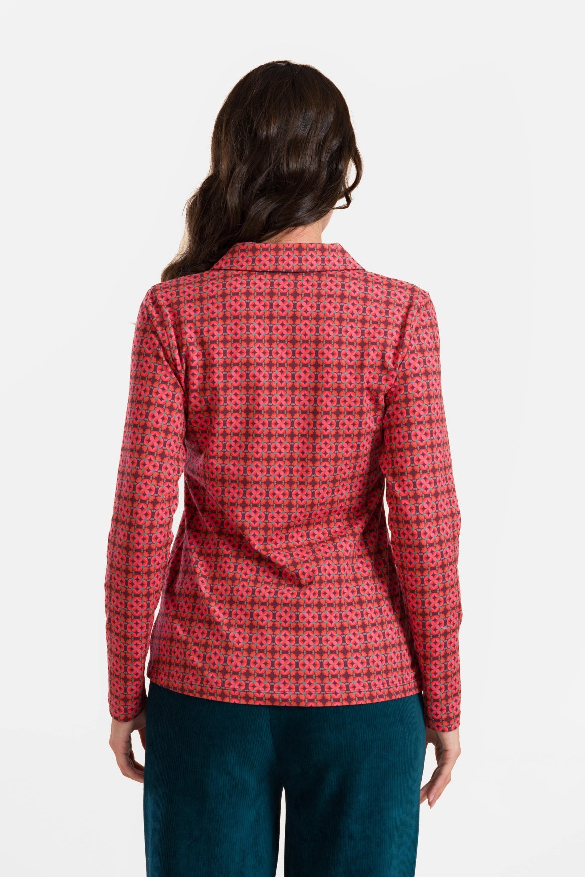 Anna Blouse met lange mouwen | Prachtige Port Tiles