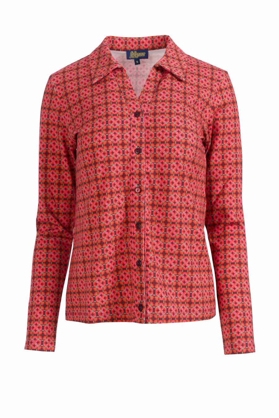 Anna Blouse met lange mouwen | Prachtige Port Tiles