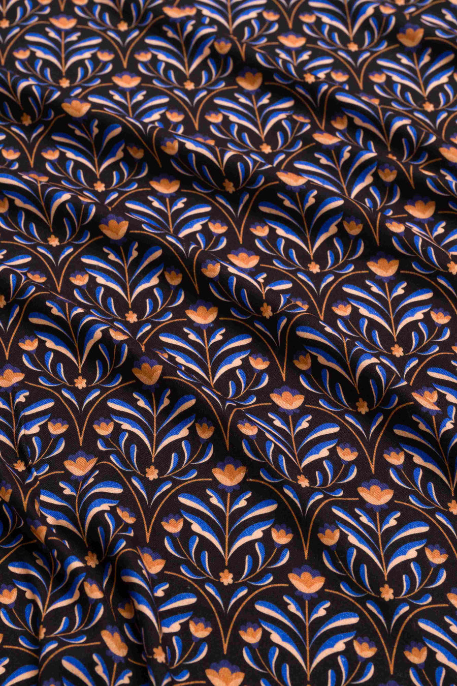 Mia Jurk |  Barock Flower Black