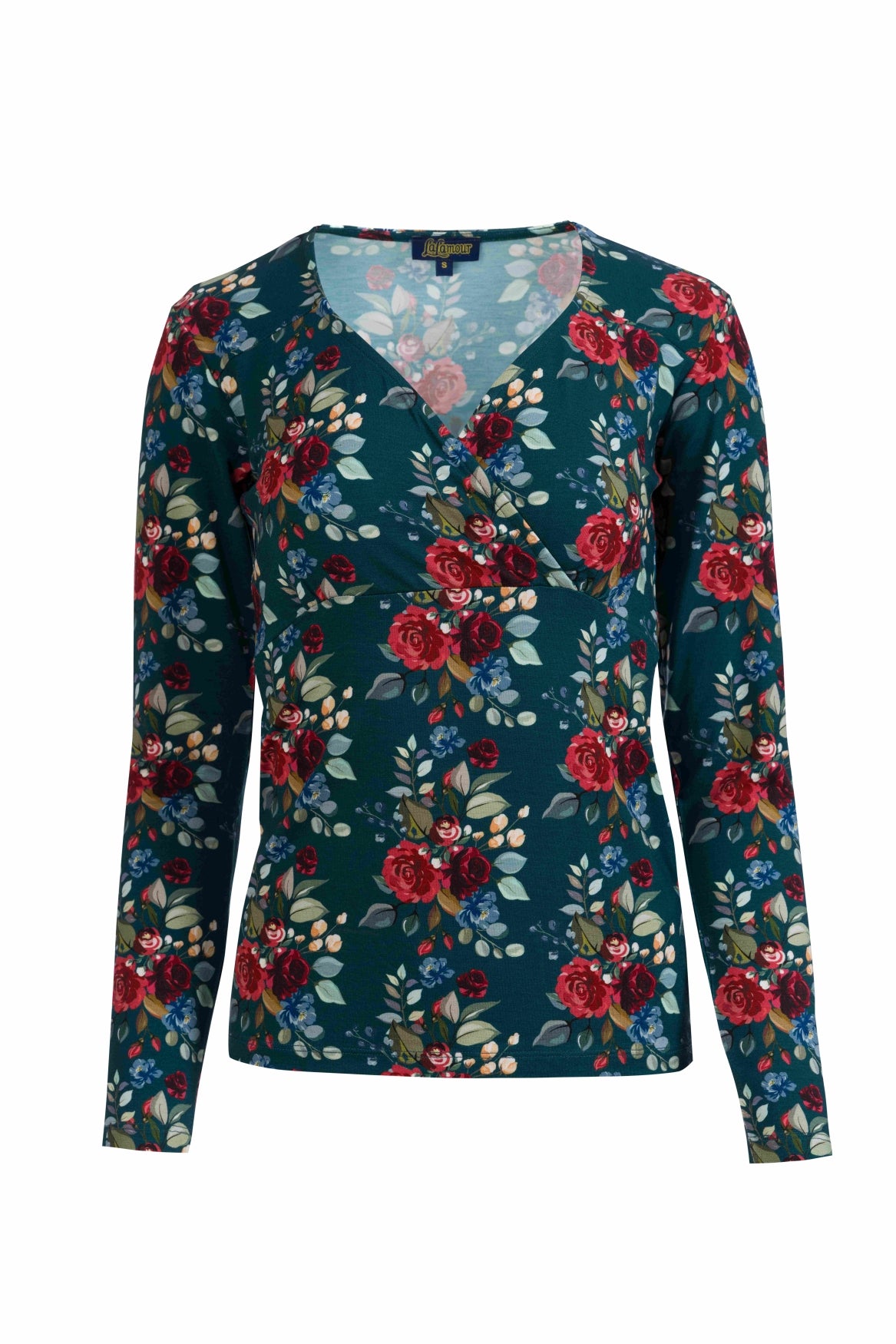 Monroe Top met lange mouwen | Herfstboeket
