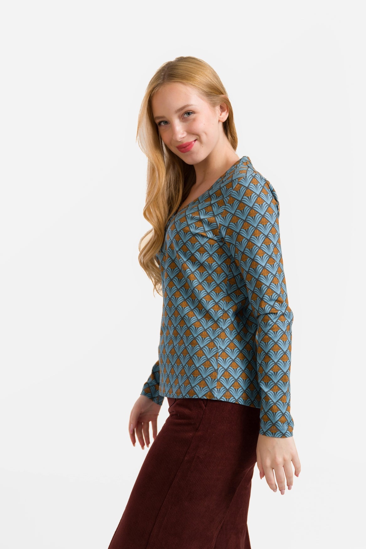 Natalie Top | Jungle Groene Bloem