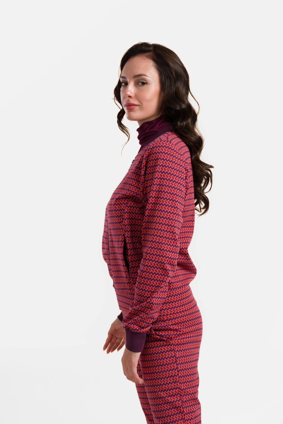 Nora bomberjack | Jacquard