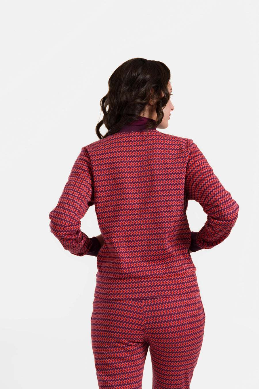 Nora bomberjack | Jacquard
