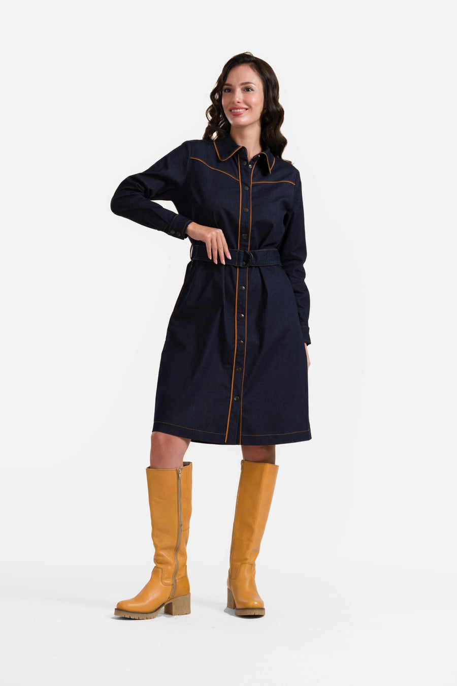 Rosie jurk | Denim