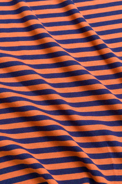 Ruby Top Ls | Navy Stripes