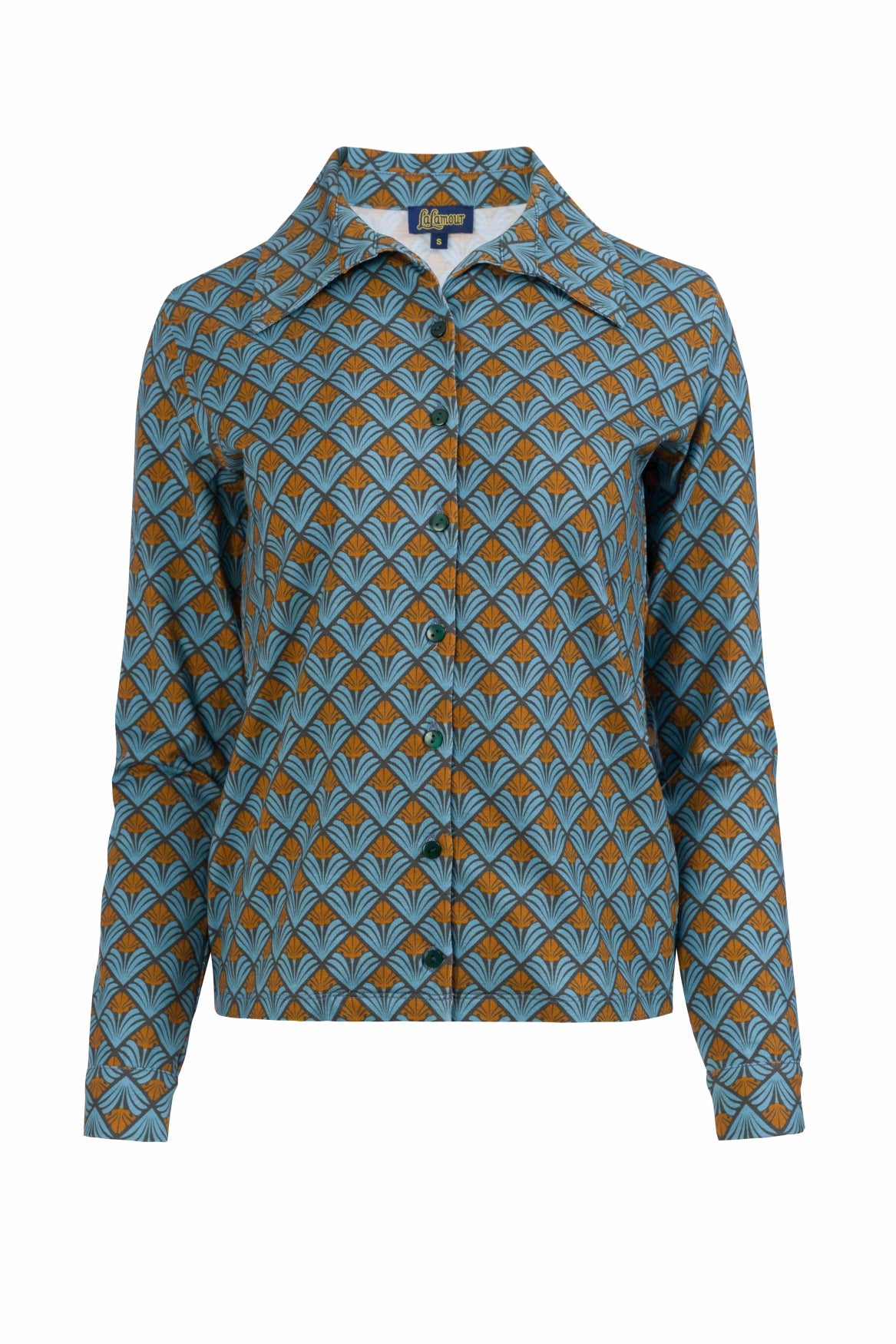 Sara Blouse | Jungle Groene Bloem