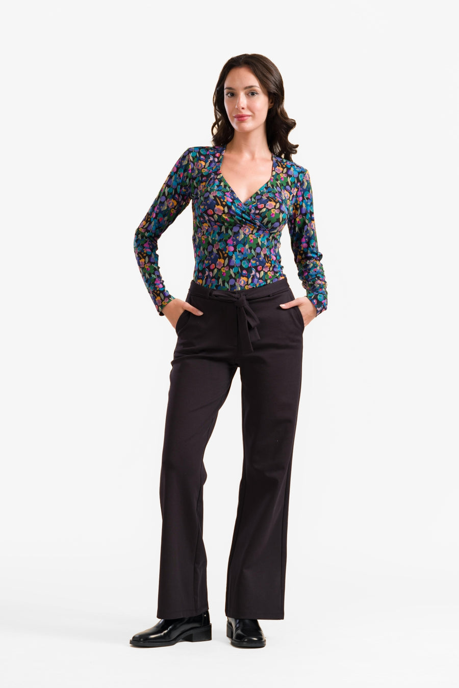 Sue-broek | Punta Di Roma Zwart