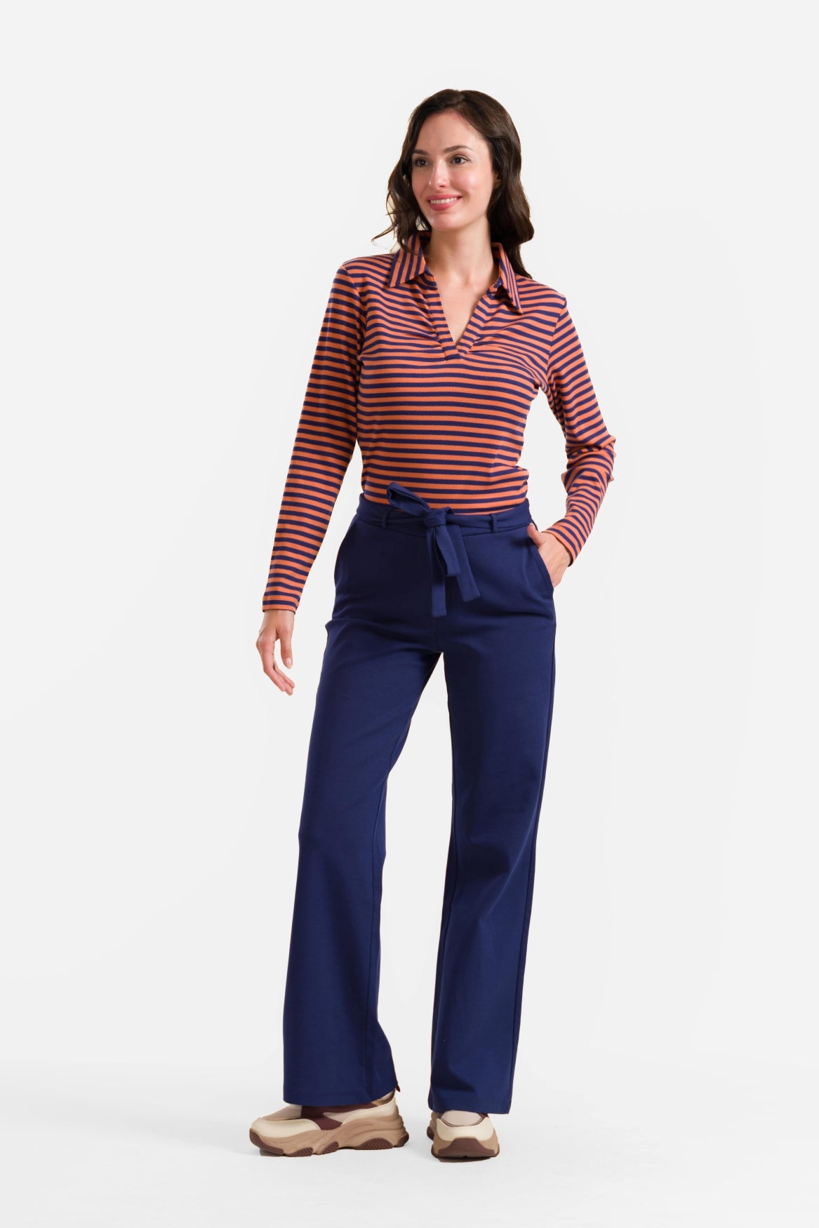 Sue-broek | Punta Di Roma Blauw