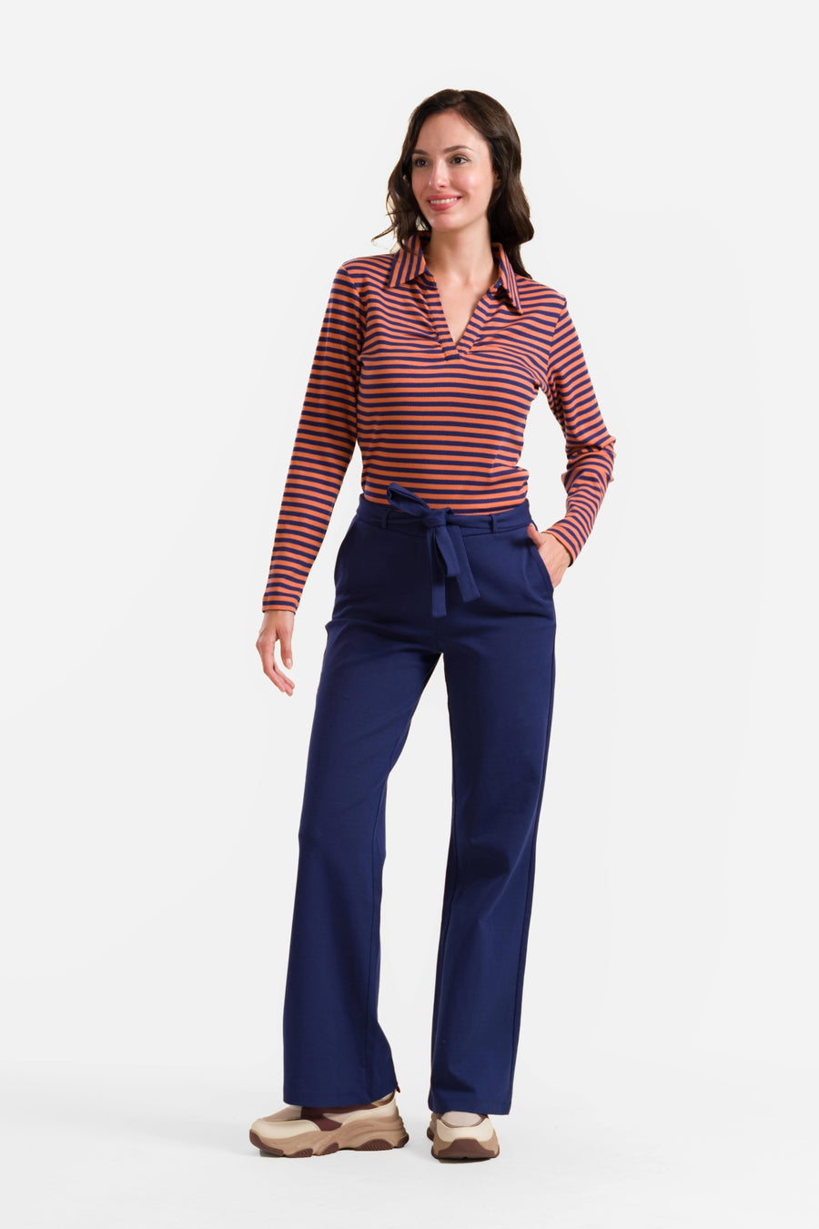 Sue-broek | Punta Di Roma Blauw
