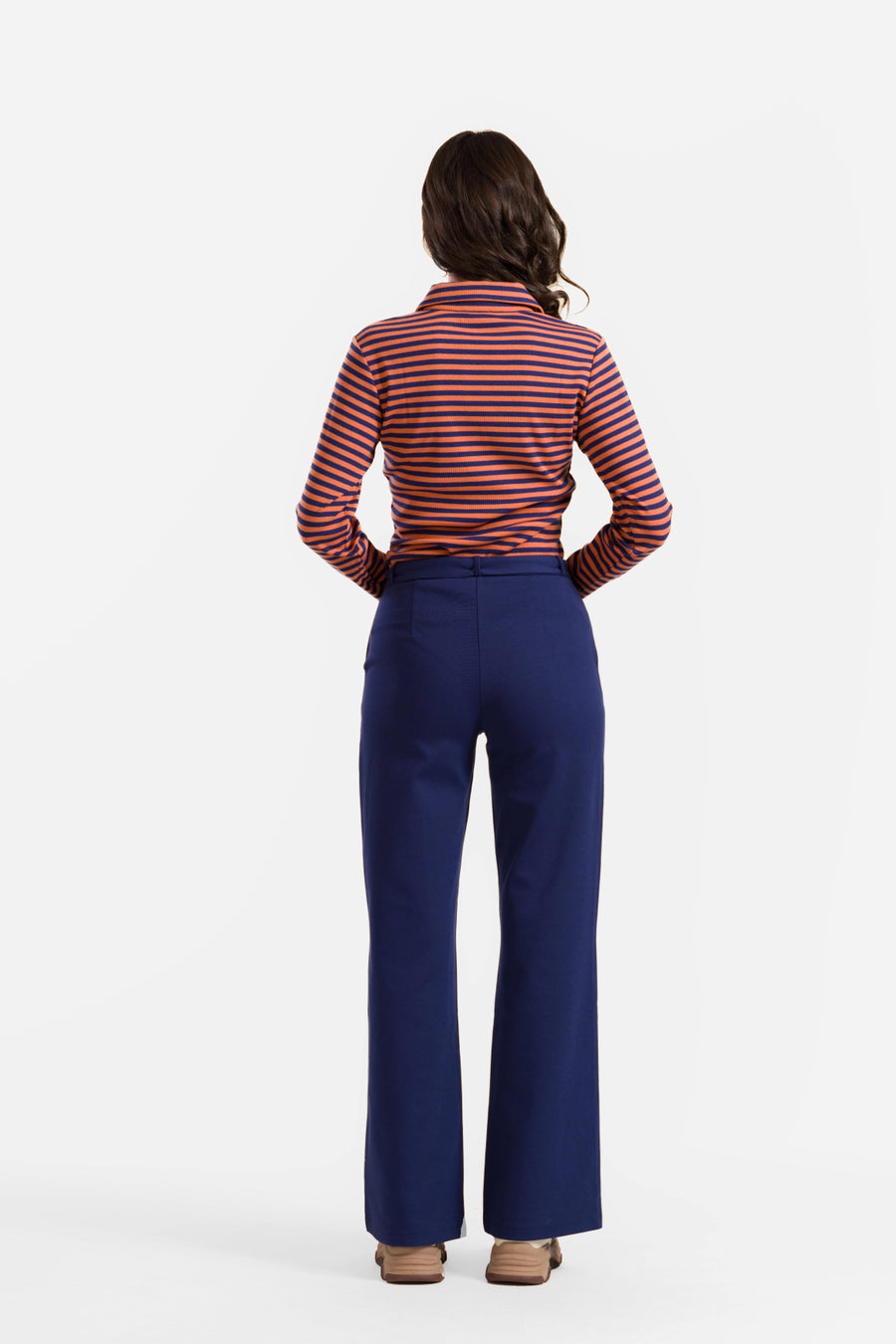 Sue-broek | Punta Di Roma Blauw