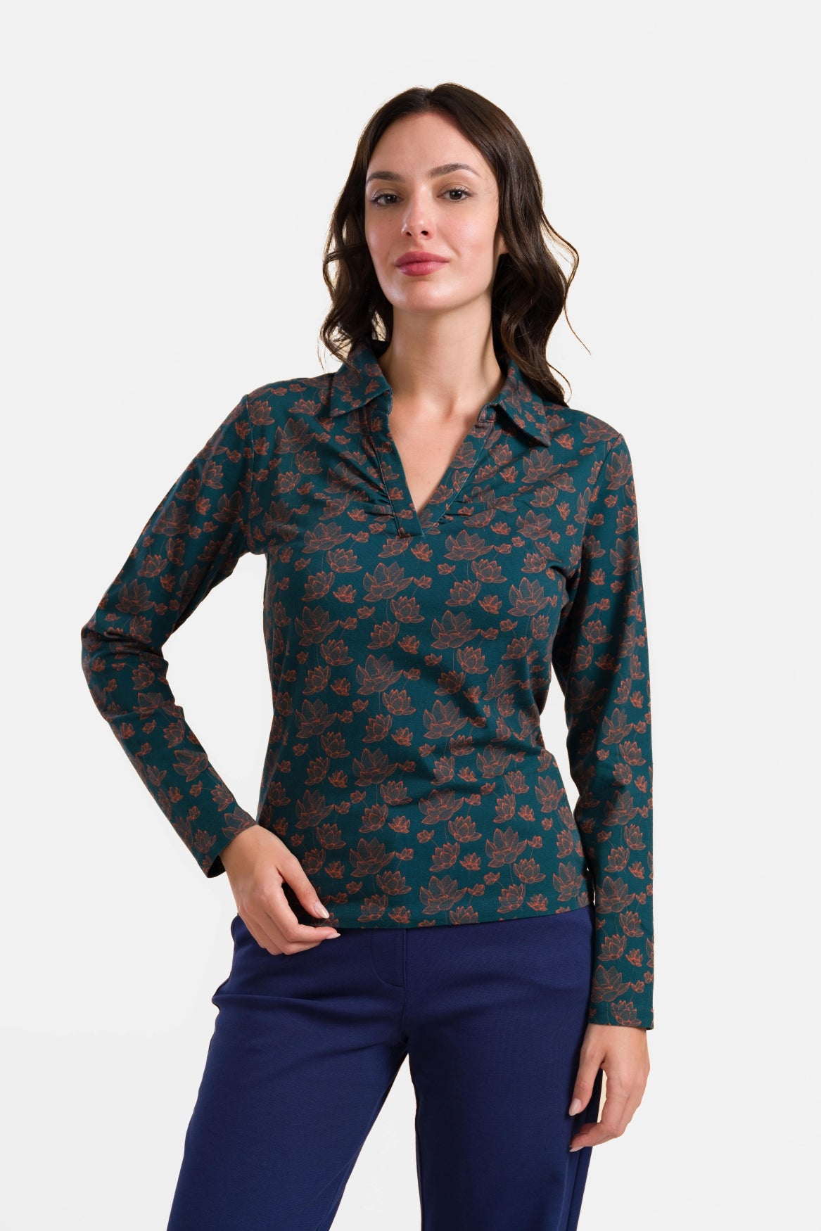 Suzy Top met lange mouwen | Lotus