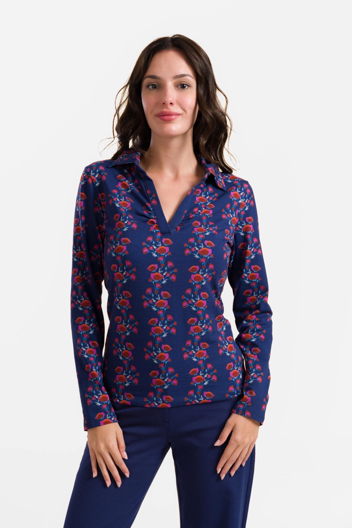 Suzy Top Lange Mouwe| Poppy