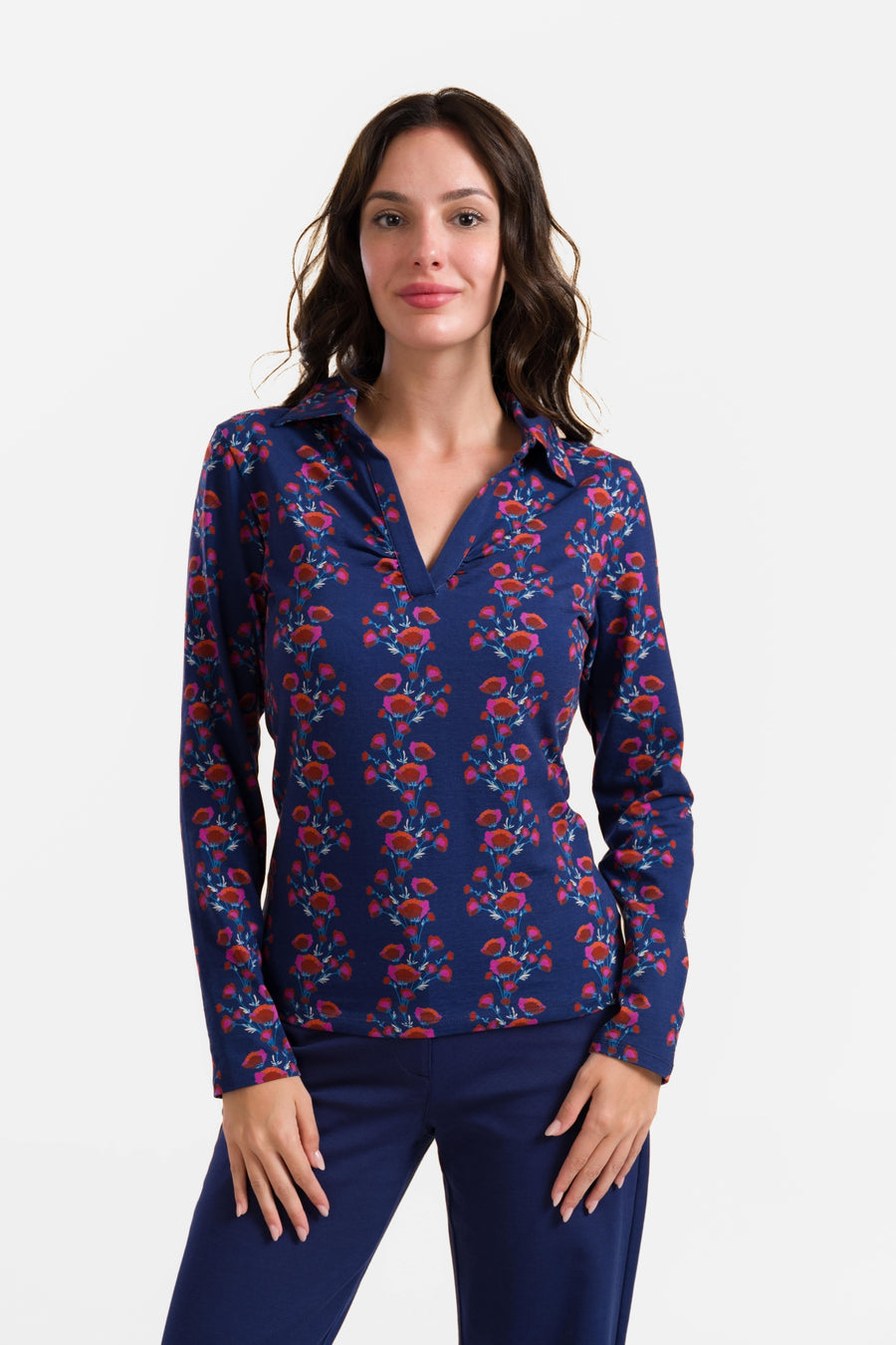 Suzy Top Lange Mouwe| Poppy