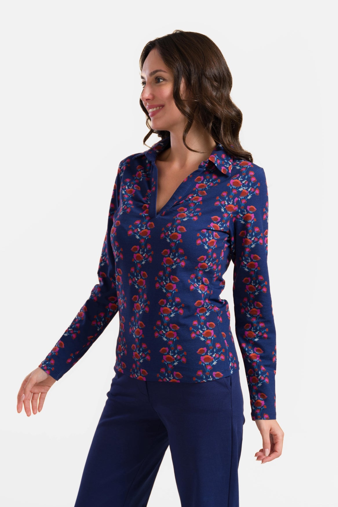 Suzy Top Lange Mouwe| Poppy