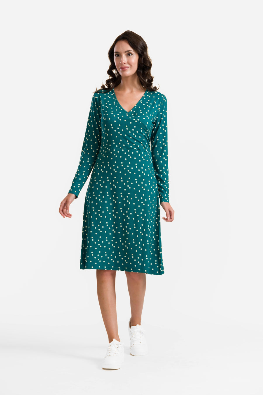 Chrissy Cross Jurk | Dots