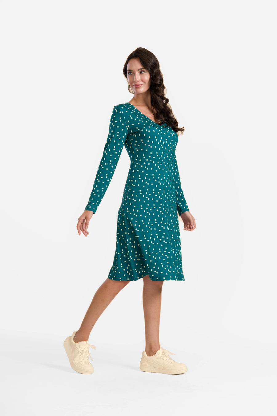 Chrissy Cross Jurk | Dots